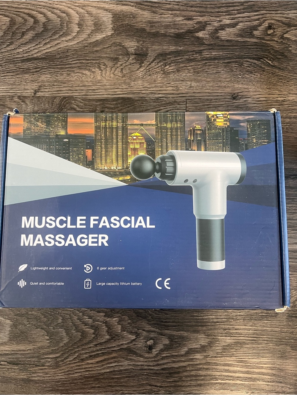 Muscle Fascial Massager Box - Navy Blue